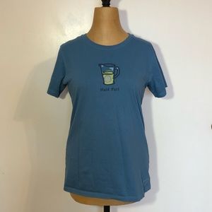 Life Is Good Half Full T Shirt